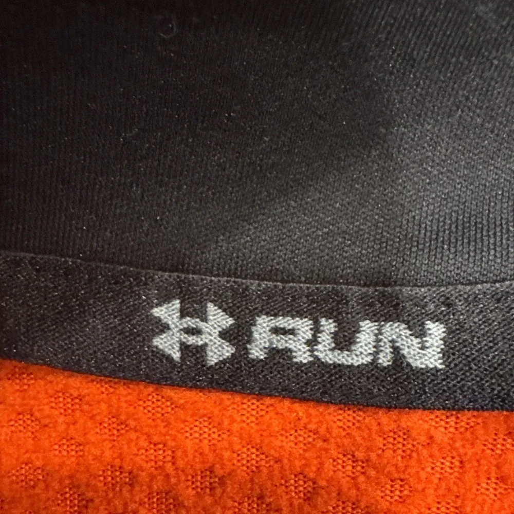 Under Armour Jacket Fleece Mens XXL Black Gray‎ Full Zip Cold Gear Storm Running